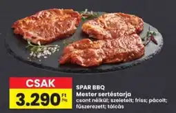 Interspar SPAR BBQ Mester sertéstarja ajánlat