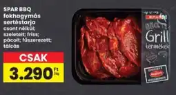 Interspar SPAR BBQ fokhagymás sertéstarja ajánlat