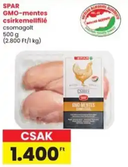 Interspar SPAR GMO-mentes csirkemellfilé ajánlat