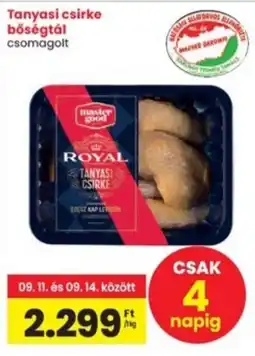 Interspar Tanyasi csirke bőségtál ajánlat