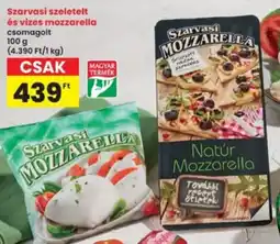 Interspar Szarvasi szeletelt és vizes mozzarella ajánlat
