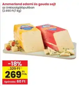 Interspar Ammerland edami és gouda sajt ajánlat