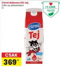 Interspar Cirmi dobozos ESL tej ajánlat