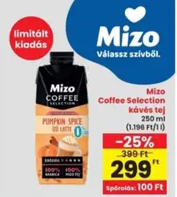 Interspar Mizo Coffee Selection kávés tej ajánlat