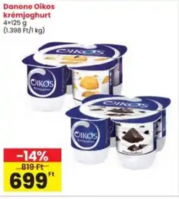 Interspar Danone Oikos krémjoghurt ajánlat