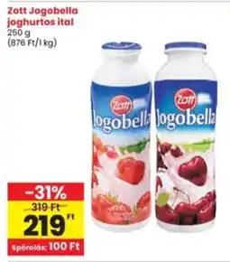 Interspar Zott Jogobella joghurtos ital ajánlat