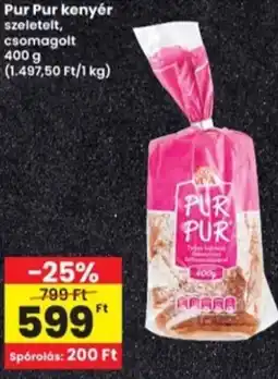 Interspar Pur Pur kenyér ajánlat