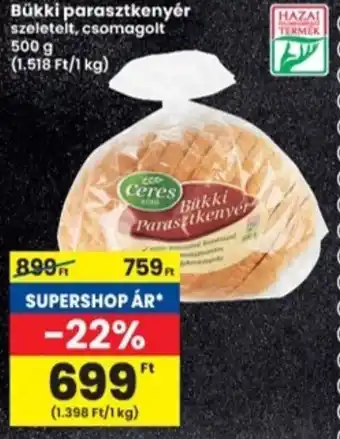 Interspar Bükki parasztkenyér ajánlat