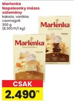 Interspar Marlenka Napoleonky mézes sütemény ajánlat