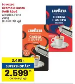 Interspar Lavazza Crema e Gusto örölt kávé ajánlat