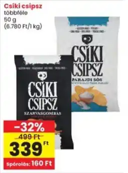 Interspar Csíki csipsz ajánlat