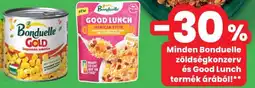 Interspar Bonduelle zöldségkonzerv és Good Lunch ajánlat