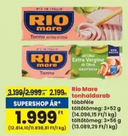 Interspar Rio Mare tonhaldarab ajánlat