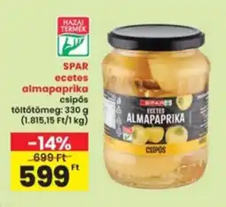 Interspar SPAR ecetes almapaprika ajánlat