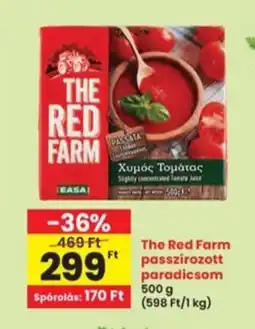Interspar The Red Farm passzírozott paradicsom ajánlat
