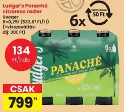 Interspar Ludger's Panaché citromos radler ajánlat