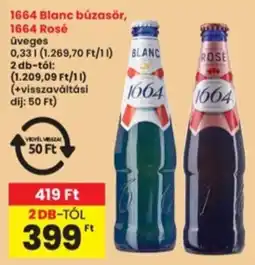 Interspar 1664 Blanc búzasör, 1664 Rosé ajánlat