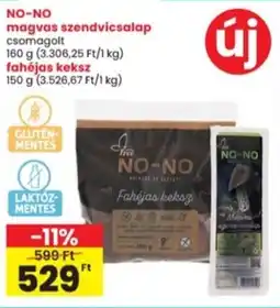 Interspar NO-NO magvas szendvicsalap, fahéjas keksz ajánlat