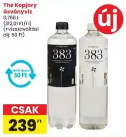 Interspar The Kopjary ásványvíz ajánlat