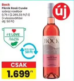 Interspar Bock Piknik Rosé Cuvée ajánlat