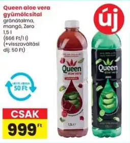 Interspar Queen aloe vera gyümölcsital ajánlat