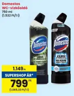 Interspar Domestos WC-vízkőoldó ajánlat