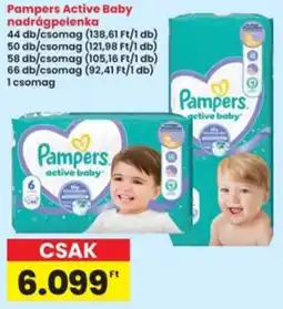 Interspar Pampers Active Baby nadrágpelenka ajánlat