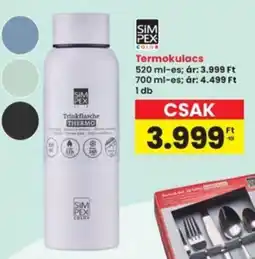 Interspar SIM PEX Termokulacs ajánlat