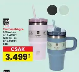 Interspar SIM PEX Termoszbögre ajánlat