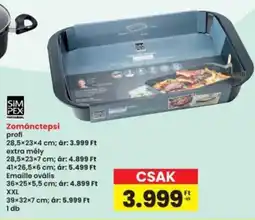 Interspar SIM PEX Zománctepsi ajánlat
