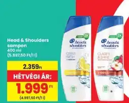 Interspar Head & Shoulders sampon ajánlat