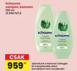 Interspar Schauma sampon, balzsam ajánlat