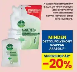 Interspar Dettol folyékony szappan ajánlat