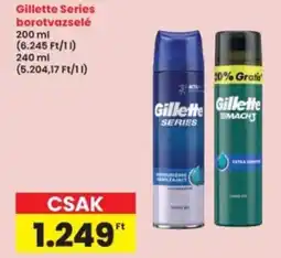 Interspar Gillette Series borotvazselé ajánlat