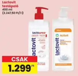 Interspar Lactovit testápoló ajánlat
