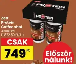 Spar Zott Protein Coffee shot ajánlat