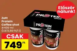 Spar Zott Protein Coffee shot ajánlat