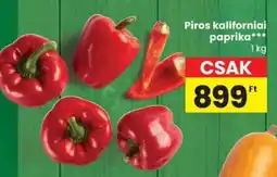 Spar Piros kaliforniai paprika ajánlat