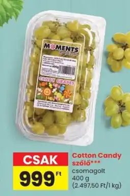 Spar Cotton Candy szőlő ajánlat