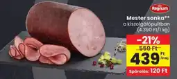 Spar Regnum Mester sonka ajánlat