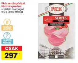 Spar Pick sertéspárizsi, füstízes párizsi ajánlat