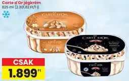 Spar Carte d'Or jégkrém ajánlat
