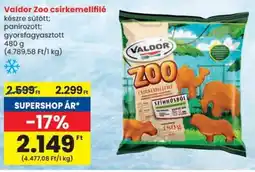 Spar Valdor Zoo csirkemellfilé ajánlat