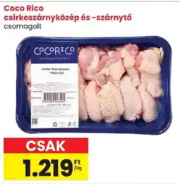 Spar Coco Rico csirkeszárnyközép és -szárnytő ajánlat