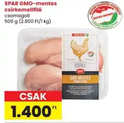 Spar SPAR GMO-mentes csirkemellfilé ajánlat