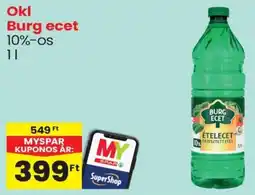 Spar Okl Burg ecet 10% ajánlat