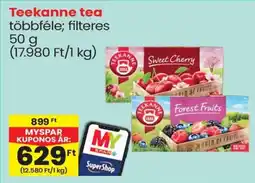 Spar Teekanne tea ajánlat