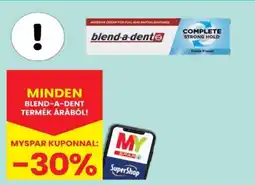 Spar Minden blend-a-dent ajánlat