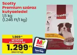 Spar Scotty Premium száraz kutyaeledel ajánlat