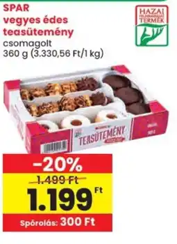 Spar SPAR vegyes édes teasütemény ajánlat
